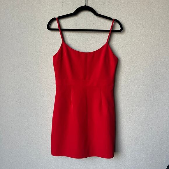NBD Revolve Gracey Lace Back Mini Dress in Red Size M - Picture 2 of 6